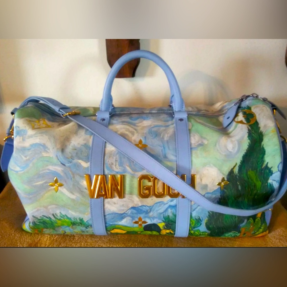 Louis Vuitton x Jeff Koons Masters Van Gogh Keepall 50